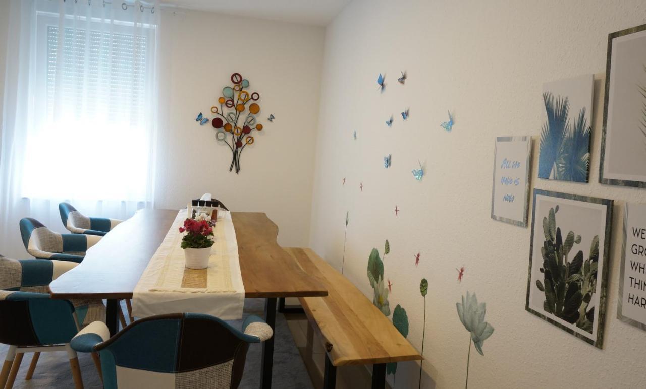 Mein Apartment Flowers Mit Kamin, Bis 10 Personen Франкенталь Экстерьер фото