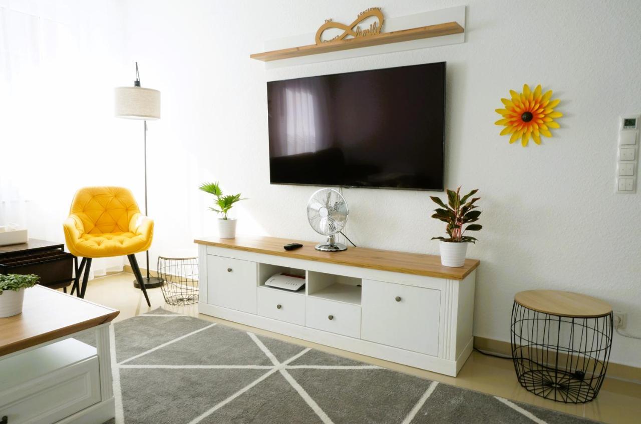 Mein Apartment Flowers Mit Kamin, Bis 10 Personen Франкенталь Экстерьер фото